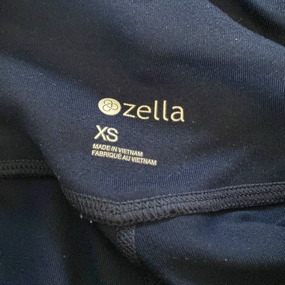 Zella leggings.  Navy blue.  XS.   Excellent condition. - Picture 3 of 3